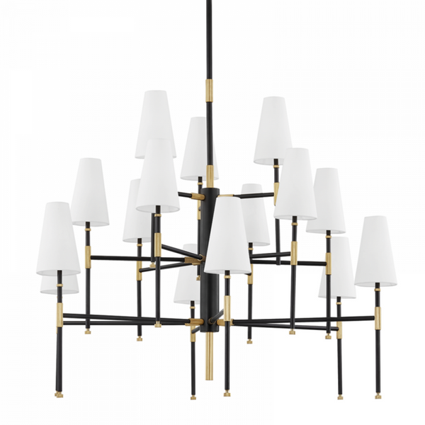 Chandelier, 15-Light, Aged Old Bronze, 48"W (3748-AOB A8J7U)