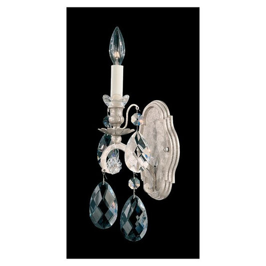 Renaissance 1-Light Wall Sconce in Antique Silver