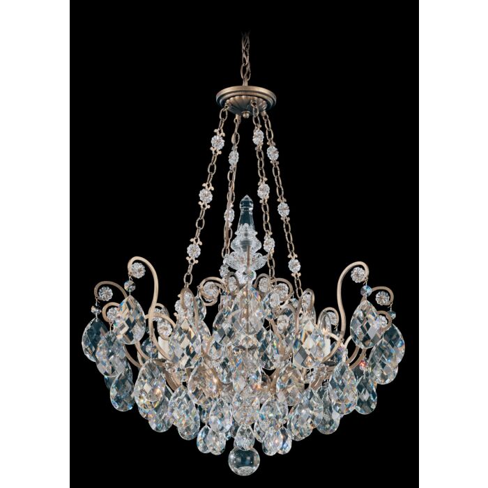 Renaissance 8-Light Pendant in Black