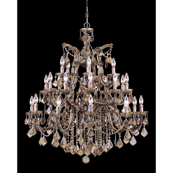 Maria Theresa Twenty-Six Light Crystal Chandeilier