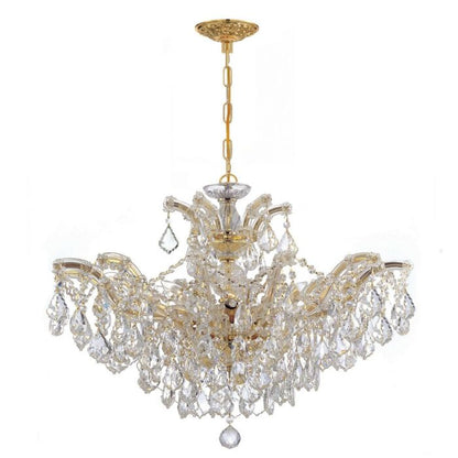 Maria Theresa 6-Light Chandelier in Gold