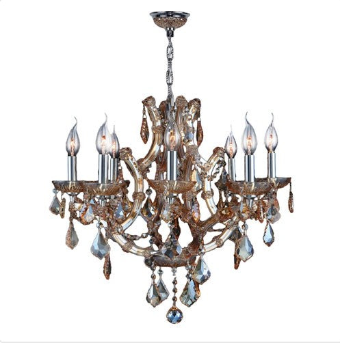 Eight-Light Chandelier