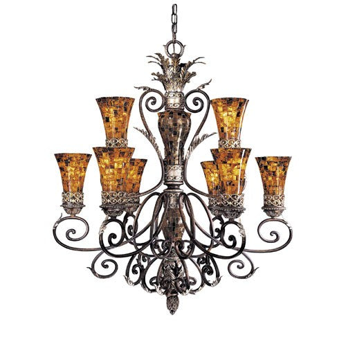 Metropolitan Lighting Salamanca Two-Tier Chandelier