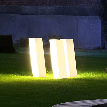 Inclined Creative Waterproof LED Modern Outdoor Lawn Lamp Pathway Lights