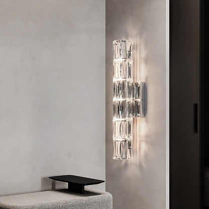 Bacci Indoor Crystal Wall Sconce