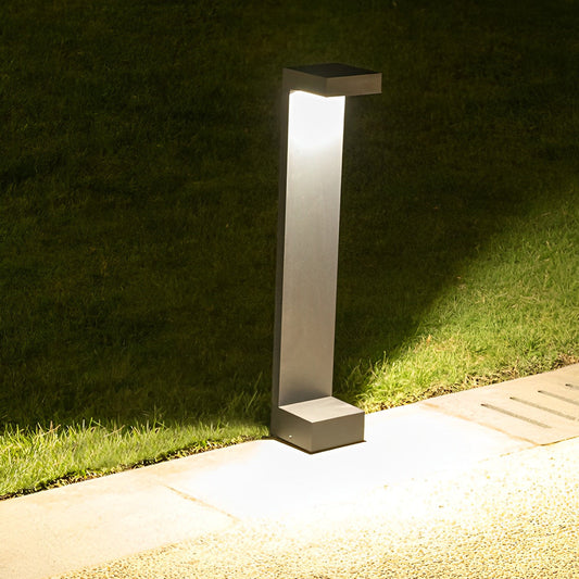 I-Shaped Waterproof Aluminum LED Black Modern Outdoor Pathway Lights