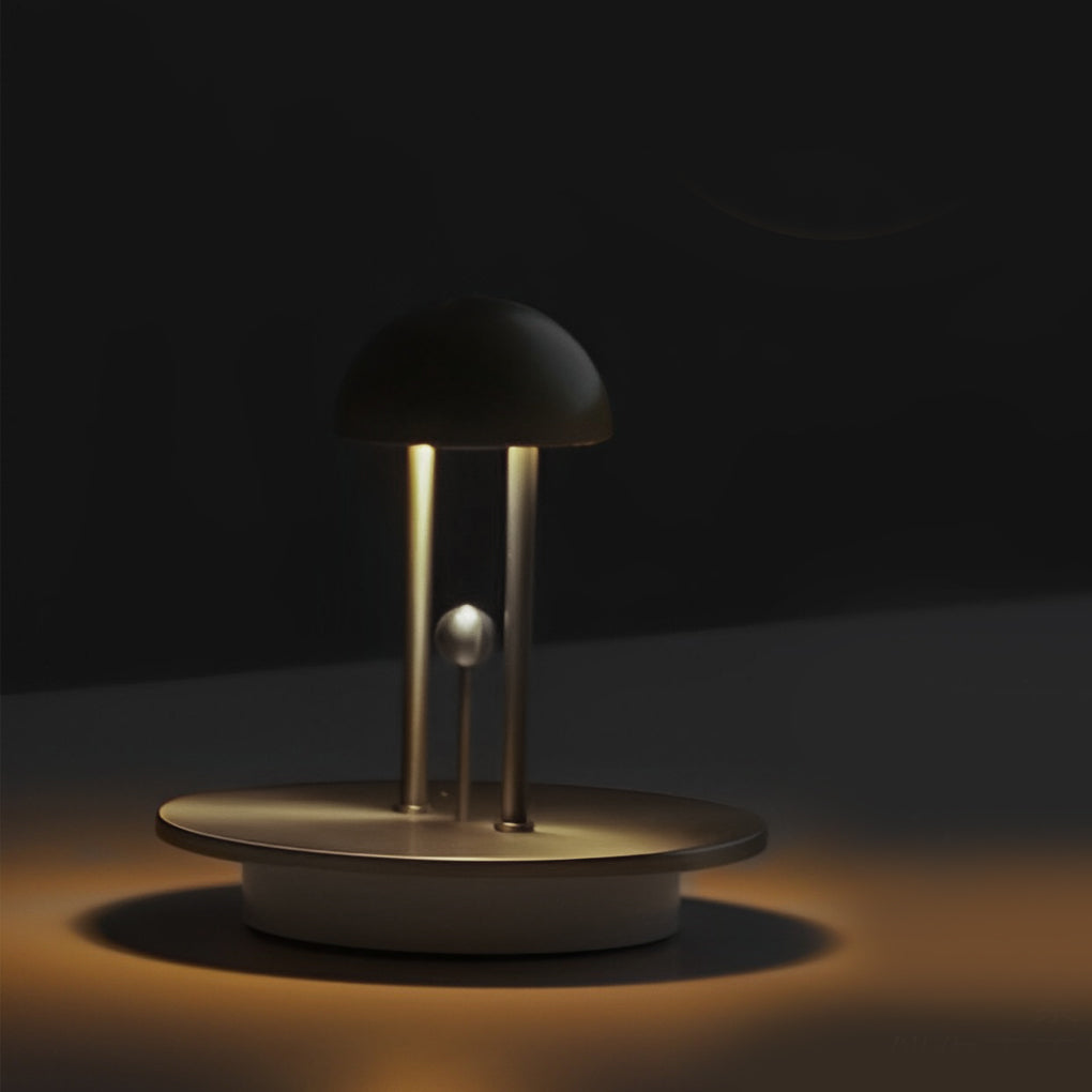 Nickel Jingle Table Lamp Touch Dimming Ambience