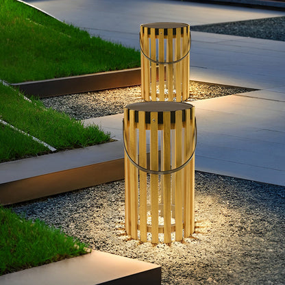 Portable Lantern Design Waterproof LED Modern Solar Outdoor Floor Lamp