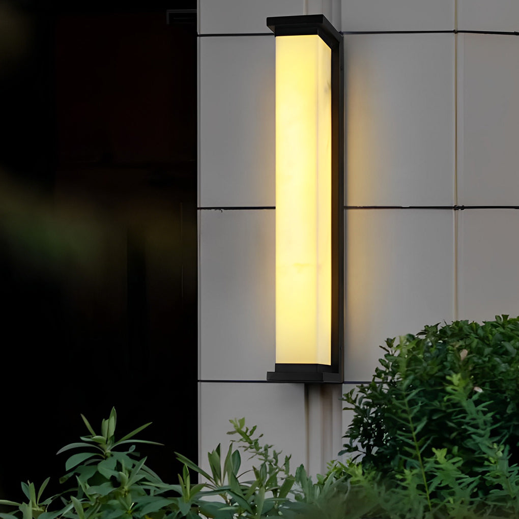 Strip Minimalist Waterproof Stainless Steel Modern Outdoor Wall Lights