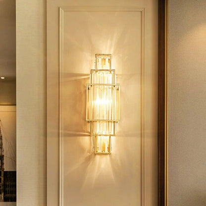 Gio 3-Light Crystal Wall Sconce