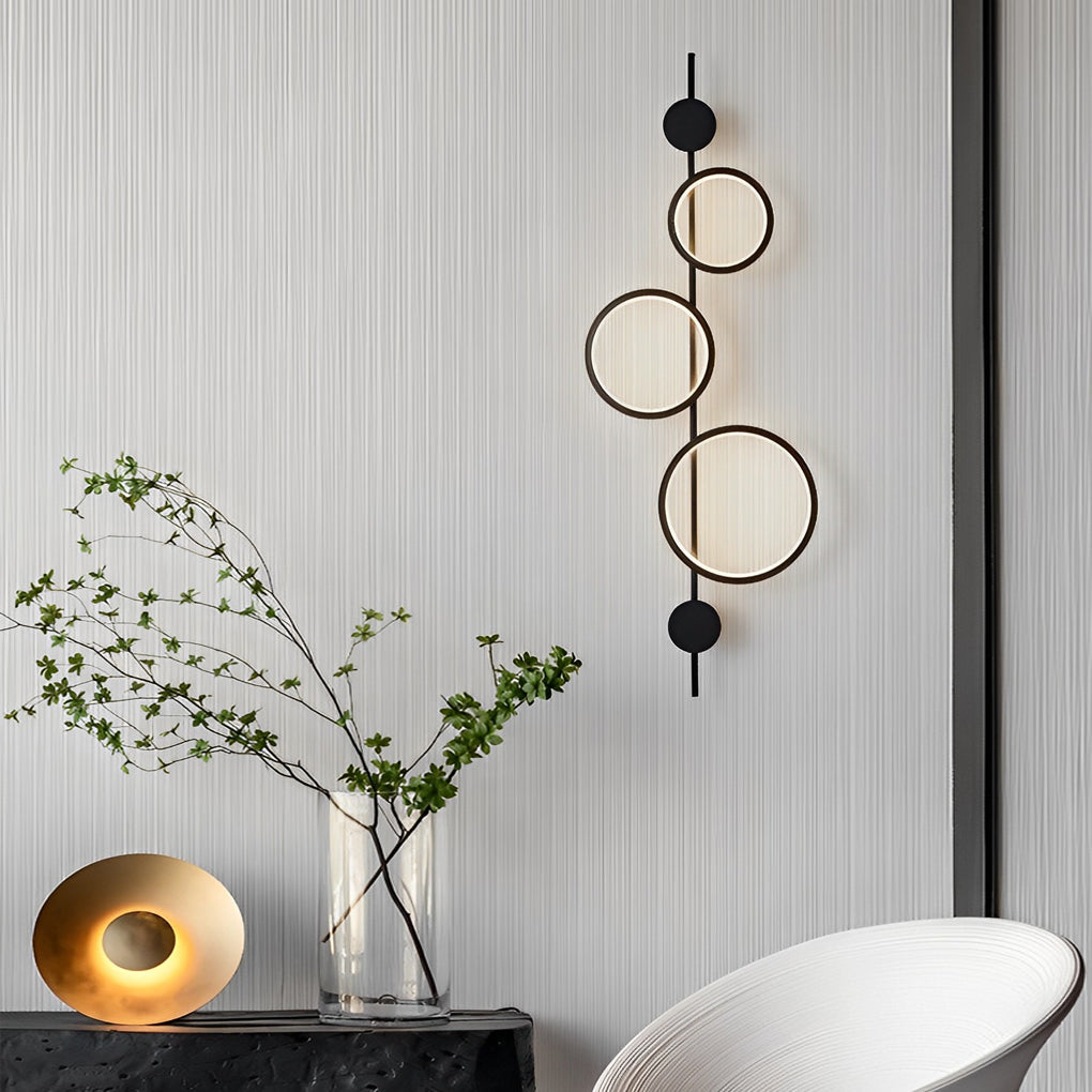 Circles Strips Creative LED Modern Decorative Wall Sconces Lighting