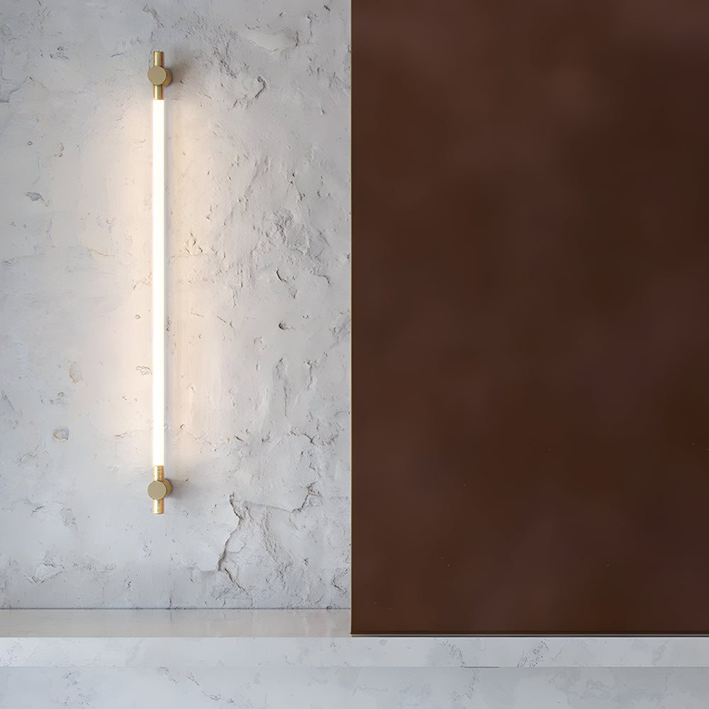 Brass Linear LED Bathroom Vanity Light 35.4’’ & 47.2’’ Elegant Mirror Lighting