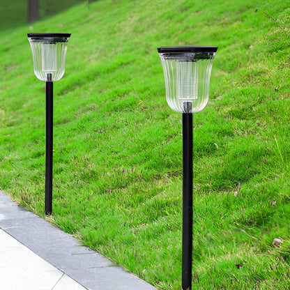 2Pcs Round Waterproof LED Intelligent Motion Sensor Solar Lawn Lights