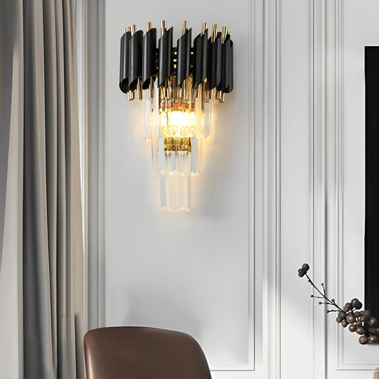 Creative Metal Crystal Glass LED Postmodern Wall Sconce Lighting