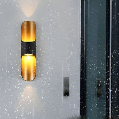 Waterproof Up and Down Lights LED Modern Outdoor Wall Sconces Lighting