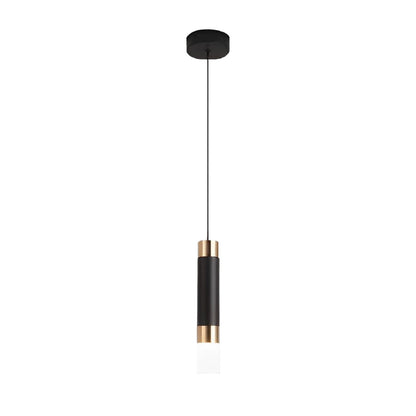 Personality Minimalist LED Black Nordic Pendant Light Kitchen Island Lighting