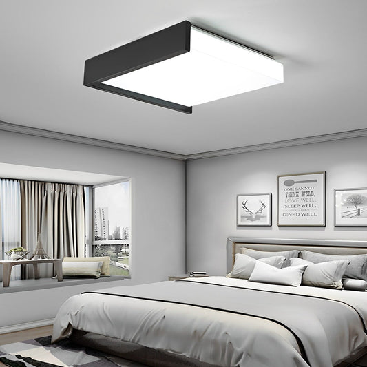 Minimalist Creative Square LED Stepless Dimming Nordic Ceiling Lights