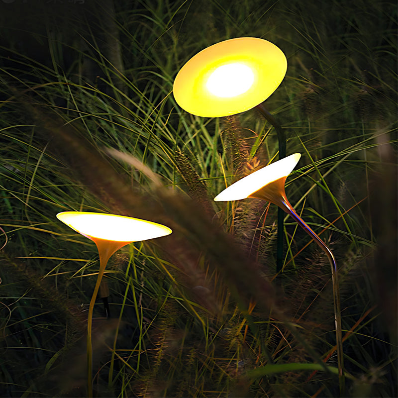 Mushroom Adjustable Intelligent Creative Modern Solar Lawn Lights Outdoor