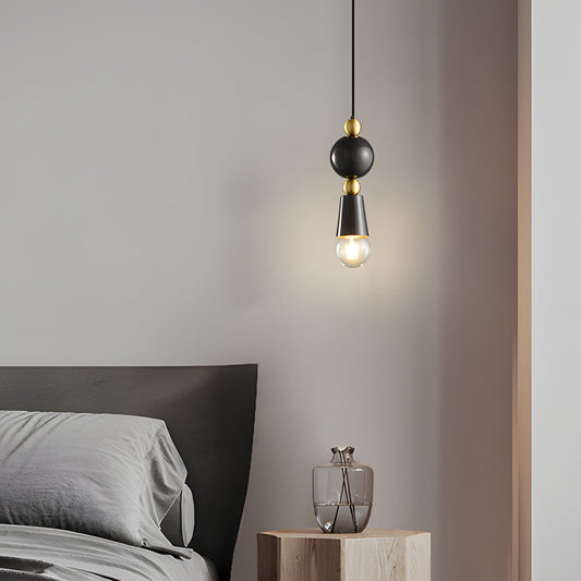 Modern Elegance - Spindle Pendant Lamp