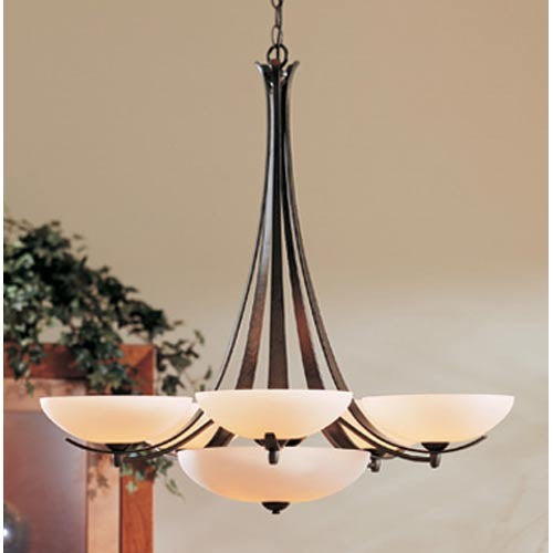 Dark Smoke Seven-Light Chandelier