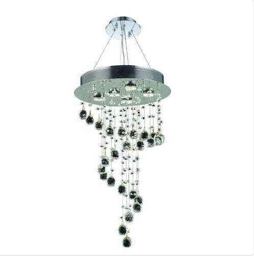 Chrome Five Light 26-in Pendant