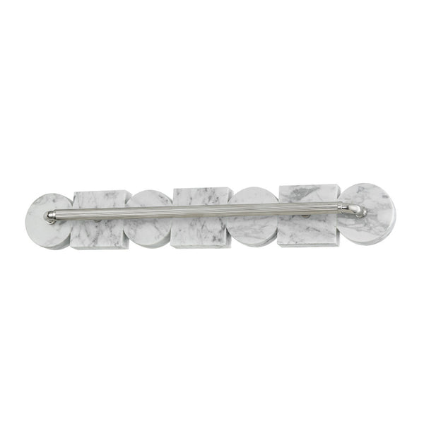 Wall Sconce, 1-Light, LED, Nickel, 32.5"H (423-33-BN 94ED)