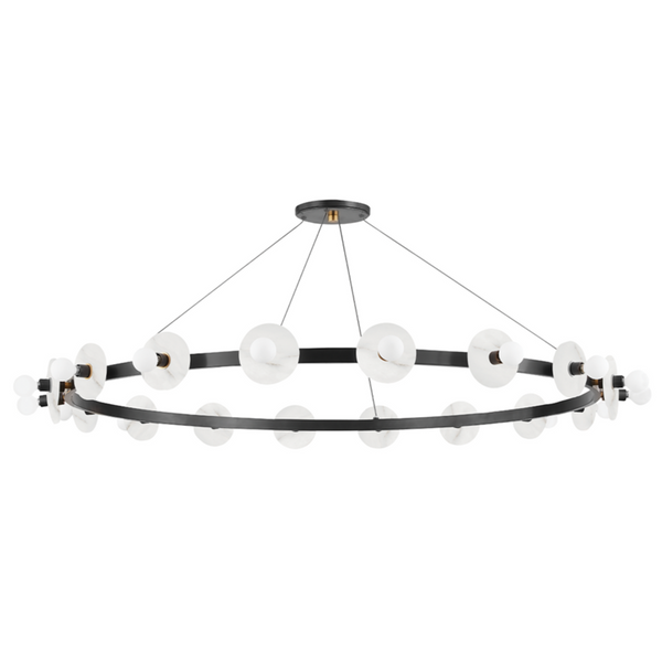 Chandelier, 18-Light, Aged Old Bronze, 58"W (4258-AOB A8G9F)