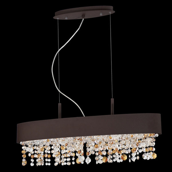 Romanelli Dark Coffee 8-Inch Six-Light Pendant