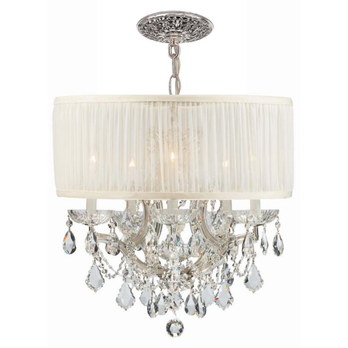 Brentwood 6-Light Mini Chandelier in Polished Chrome