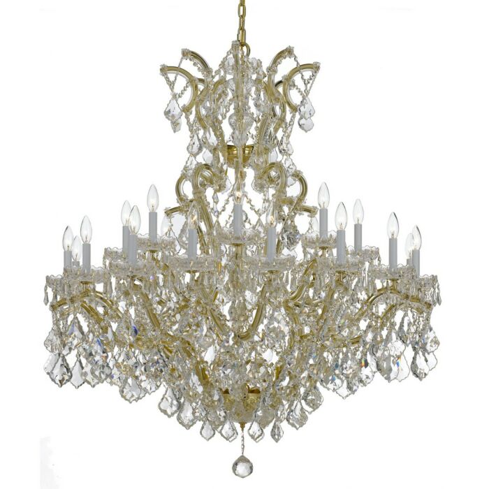 Maria Theresa 25-Light Hand Cut Crystal Chandelier