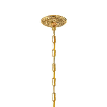 Maria Theresa Chandelier in Gold with Swarovski Strass Crystal Crystals