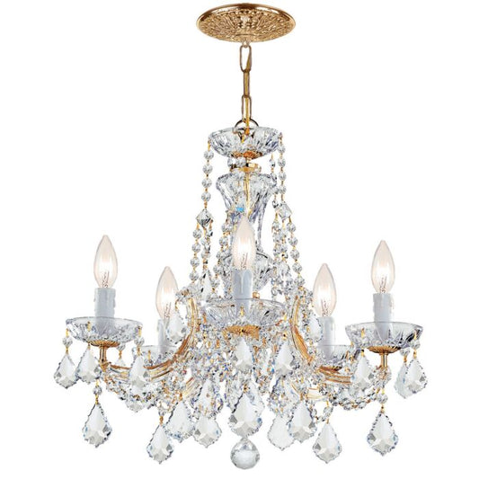 Maria Theresa 5-Light Swarovski Elements Crystal Mini Chandelier