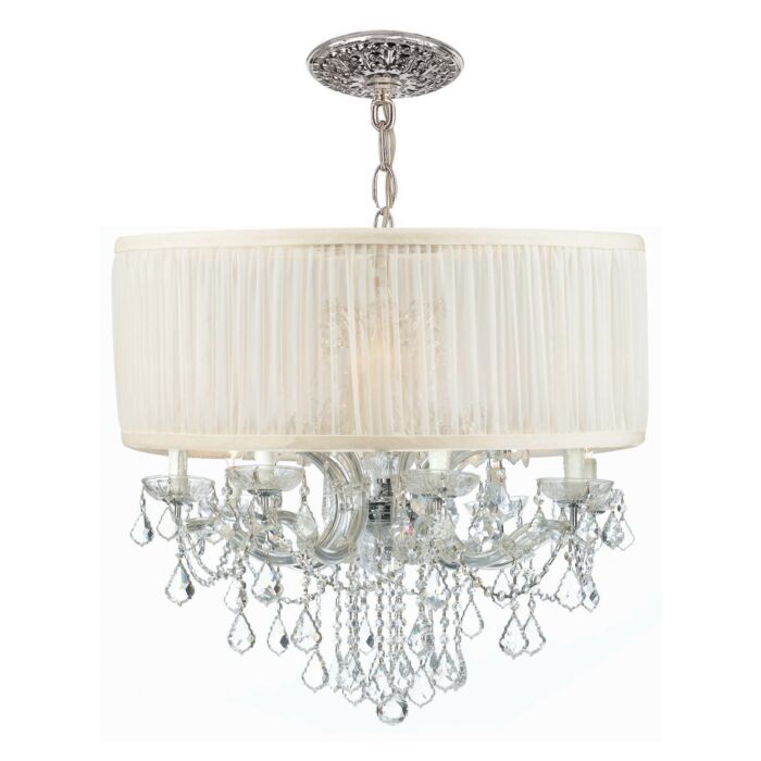 Brentwood 12-Light 1Chandelier in Polished Chrome