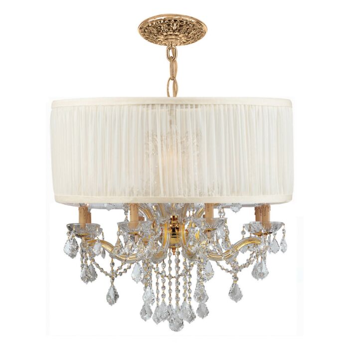 Brentwood 12-Light 1Chandelier in Gold