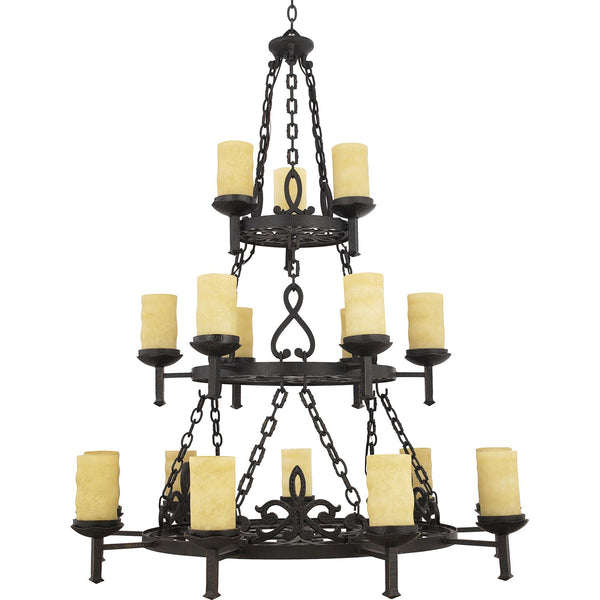 Quoizel La Parra Eighteen-Light Chandelier