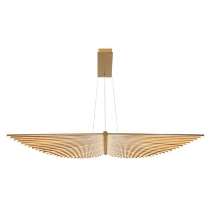 Seraph 1-Light LED Chandelier in Gold