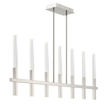 Benicio 7-Light LED Chandelier in Nickel