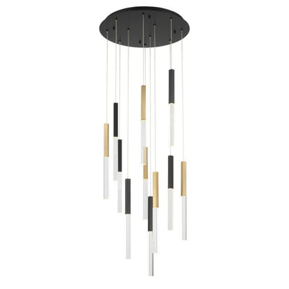 Benicio 11-Light LED Chandelier in Gold