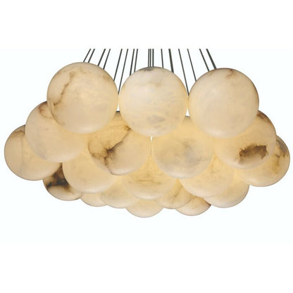 Kepler 19-Light LED Chandelier in Gold