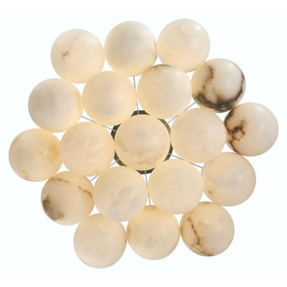 Kepler 19-Light LED Chandelier in Gold