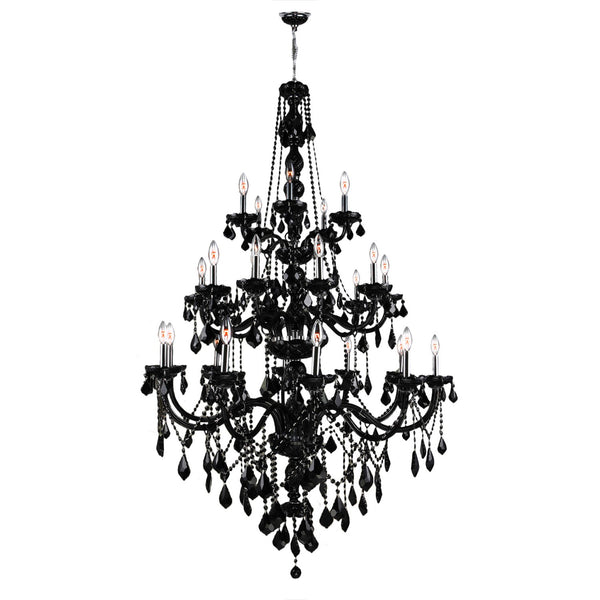 Corp Provence Polished Chrome Twenty-Five Light Chandelier