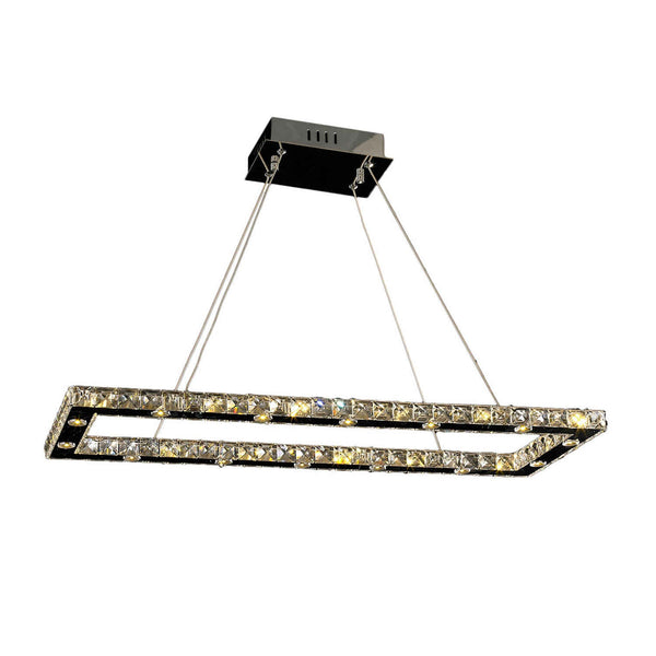 Corp Galaxy Polished Chrome Twenty-Eight Light LED Pendant