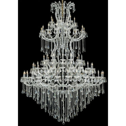 Maria Theresa 85-Light 8Chandelier in Chrome