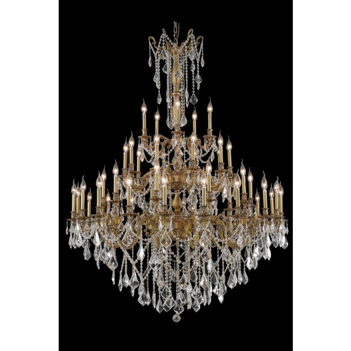 Rosalia 45-Light 4Chandelier in French Gold