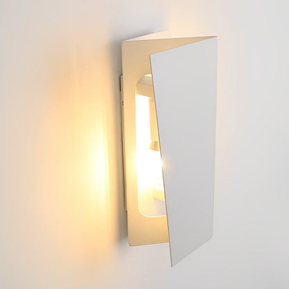 Folding Rectangular Iron LED up and Down Lighting Modern Wall Lamp