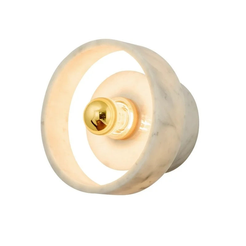 Moonshade Natural Marble Wall Light Fixture