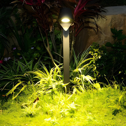 Minimalist Waterproof LED 10w Black Modern Outdoor Pathway Lights