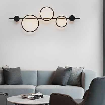 Circles Strips Creative LED Modern Decorative Wall Sconces Lighting