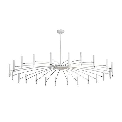 Adjustable Metal DIY Three Step Dimming LED Minimalist Chandelier