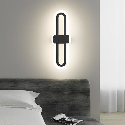 Rounded Rectangular Creative LED Modern Wall Lamp Wall Sconces Lighting